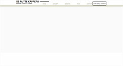 Desktop Screenshot of deruytekappers.be